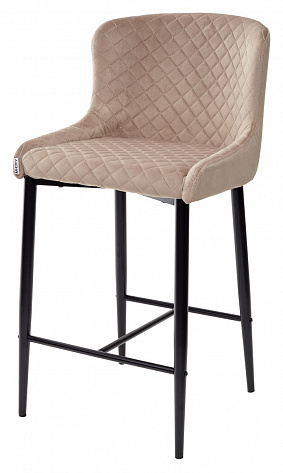 Барный стул ARTEMIS бежевый, велюр G108-74 (H=65cm)